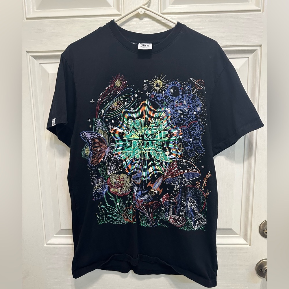 Billionaire Boys Club Black Cosmic Graphic Tee